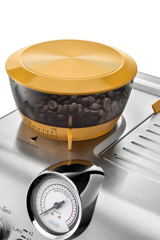 Machine à café La Specialista Arte - Café à grains - 2 tasses -  1,7 l - 1300 W - Jaune