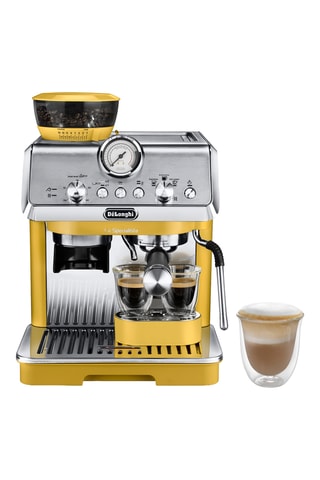 Machine à café La Specialista Arte - Café à grains - 2 tasses -  1,7 l - 1300 W - Jaune