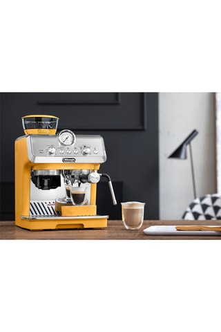 Machine à café La Specialista Arte - Café à grains - 2 tasses -  1,7 l - 1300 W - Jaune
