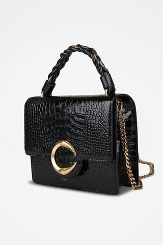 Bolso de piel  - Cavali Class - Negro