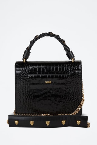 Bolso de piel  - Cavali Class - Negro