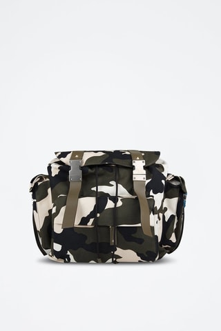 Mochila de piel  - Valentino - Caqui