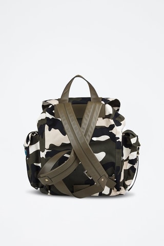 Mochila de piel  - Valentino - Caqui