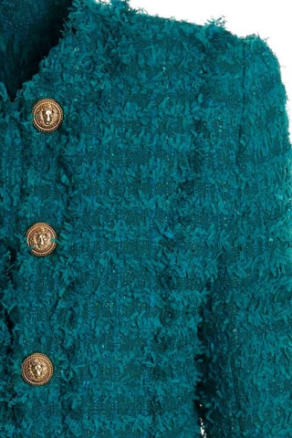 Chaqueta de tweed  -  Balmain - Verde