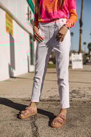 Pantalon 7/8 Octavia Milky - Blanc