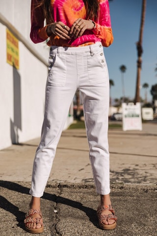 Pantalon 7/8 Octavia Milky - Blanc