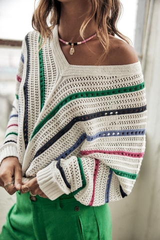 Pull Persiana - Blanc