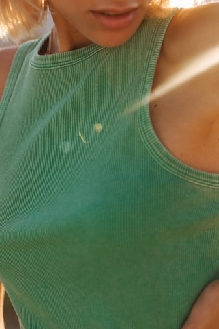 Débardeur Doriane Rib - Vert