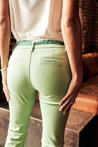 Pantalon carotte Claudia Felicita - Vert