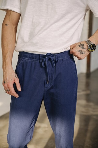 Pantalon - Bleu