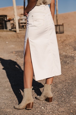 Jupe Carla Andalousia - Blanc