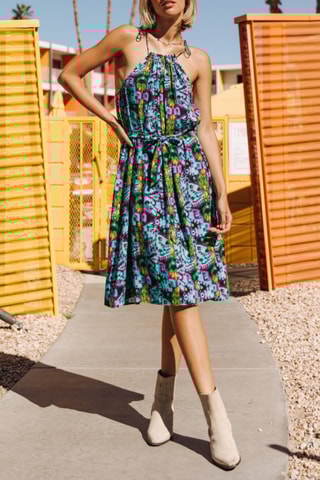 Robe Raffine Soweto - Bleu