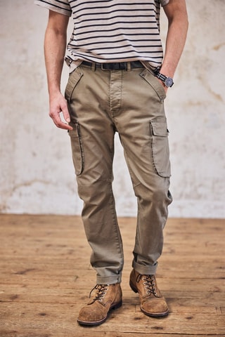 Pantalon cargo - Vert