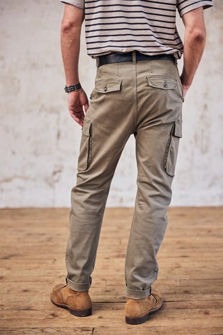 Pantalon cargo - Vert