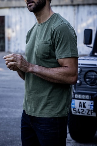 T-shirt Flavio Illinois - Vert