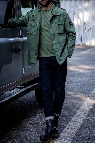 T-shirt Flavio Illinois - Vert