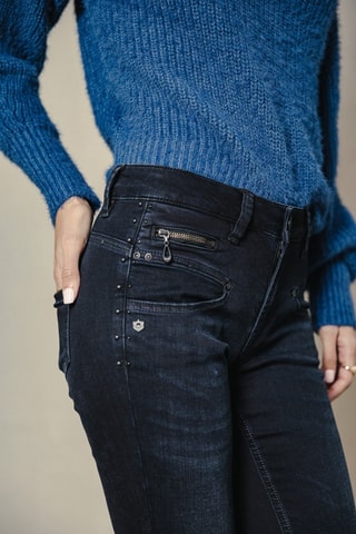 Jean Alexa High Waist S-SDM - Bleu