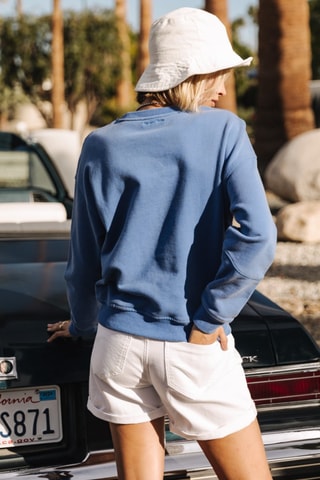 Sweat Solene Print Houston - Bleu