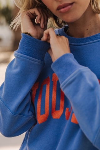 Sweat Solene Print Houston - Bleu