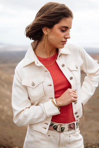 Veste Olena Downy - Blanc