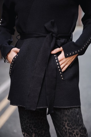 Gilet long Gaxina - Noir