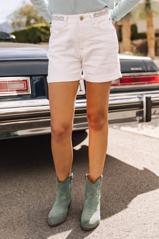 Short Skylie Andalousia - Blanc
