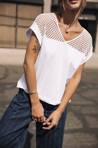 Top - Blanc