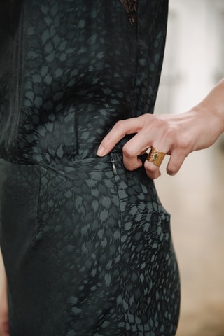 Jupe Juvena Jacquard - Bleu