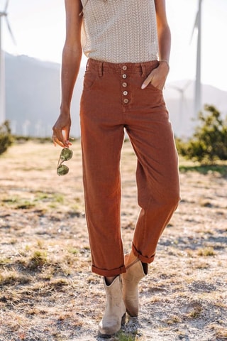 Pantalon 7/8 Sloane Lecce - Orange