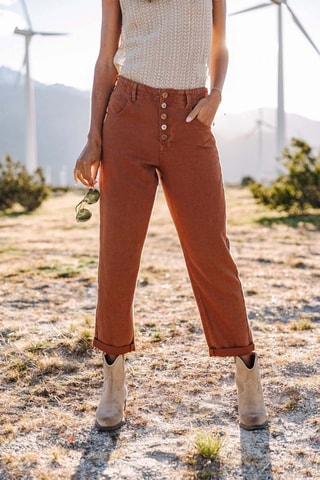 Pantalon 7/8 Sloane Lecce - Orange
