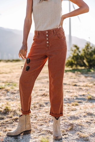 Pantalon 7/8 Sloane Lecce - Orange
