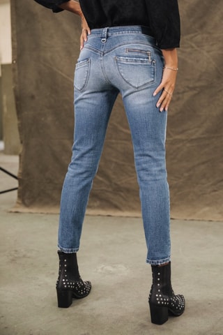 Jean Alexa Cropped SDM - Bleu