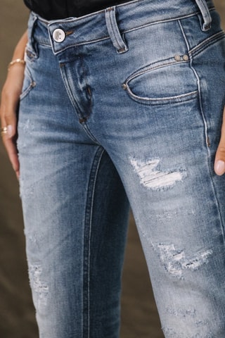 Jean Alexa Cropped SDM - Bleu