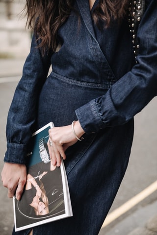 Robe Iris Denim - Bleu