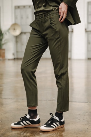 Pantalon Claudia Polyneo - Vert