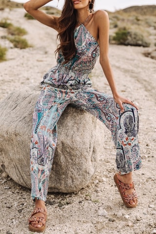 Combinaison Clae Scarfa - Bleu