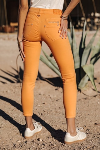 Pantalon 7/8 Alexa Cropped New Magic Color - Orange