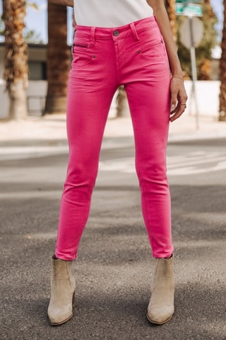 Pantalon 7/8 Alexa Cropped New Magic Color - Rouge