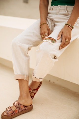 Jean 7/8 Maeva Denim - Blanc