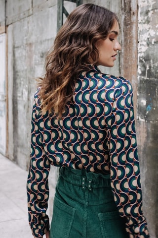 Chemisier Katy Disk - Beige