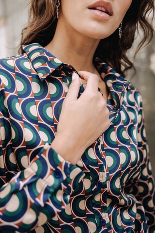 Chemisier Katy Disk - Beige