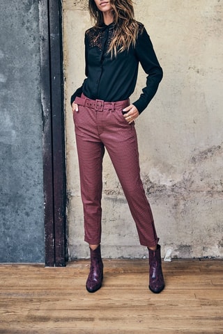 Pantalon super slim Leana Smaller - Noir