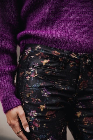 Pantalon Alexa High Waist Cropped Fiory - Multicolore