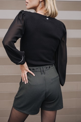 Pull Praelle Plain - Noir