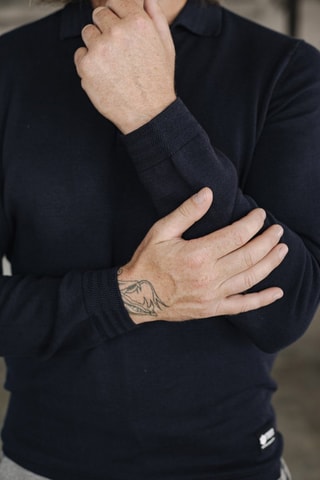 Polo Mathew Conwy - Bleu