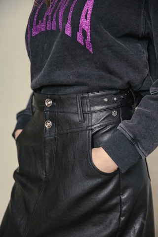 Jupe Floria Biker - Noir