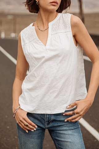 Blouse Trudie - Blanc