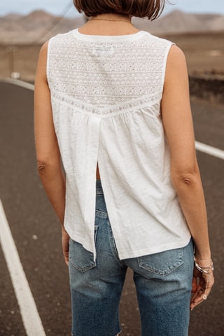 Blouse Trudie - Blanc