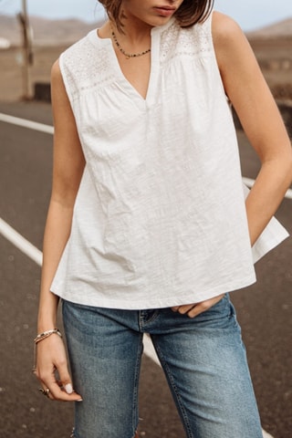 Blouse Trudie - Blanc