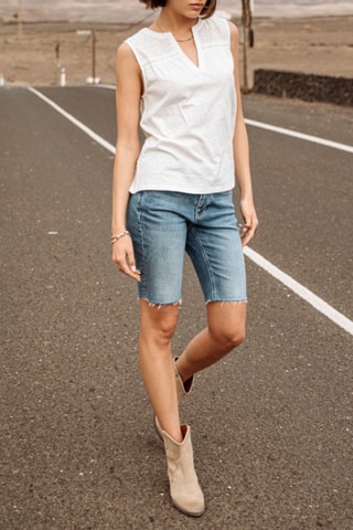 Blouse Trudie - Blanc